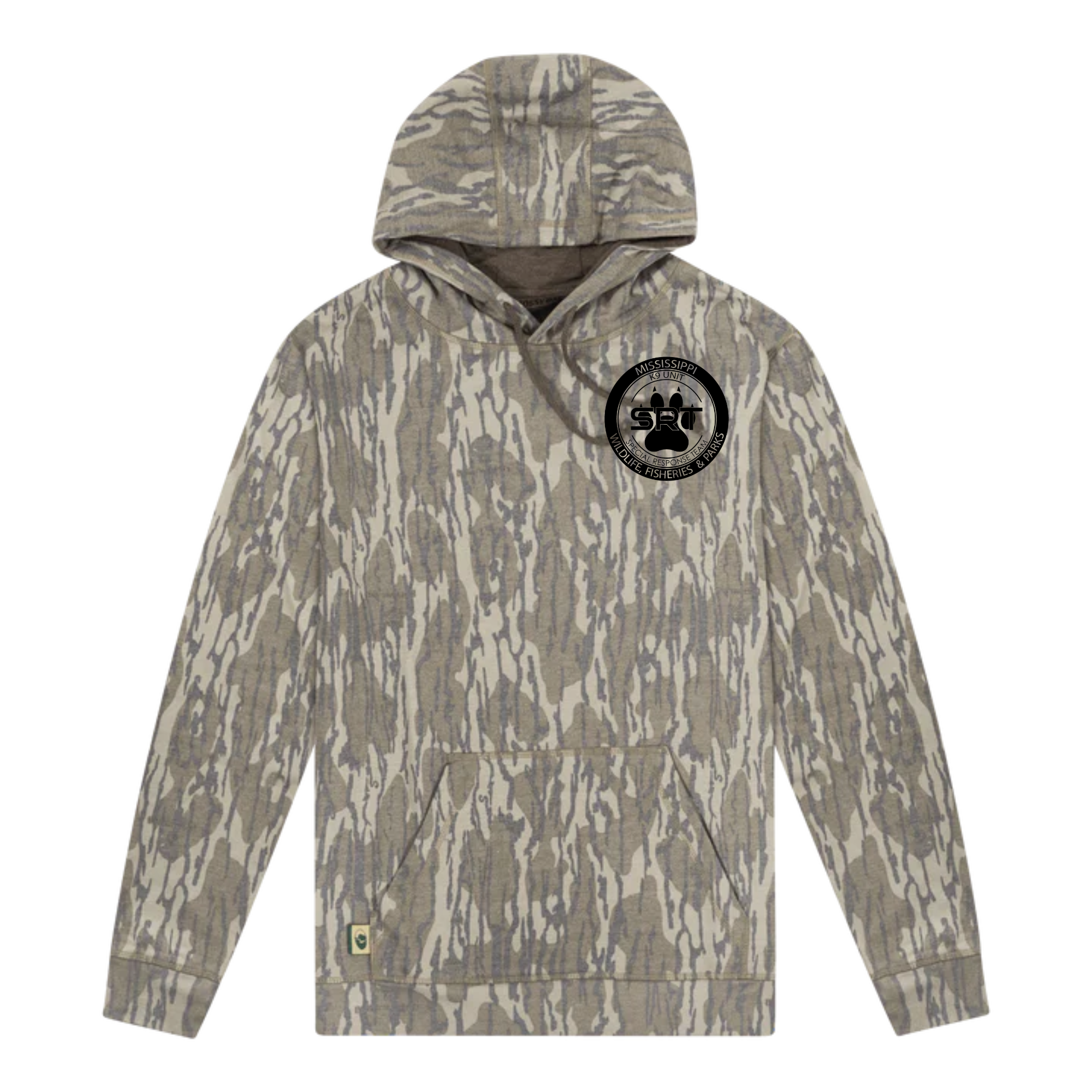 K9 Bottomland Hoodie (Front Only)