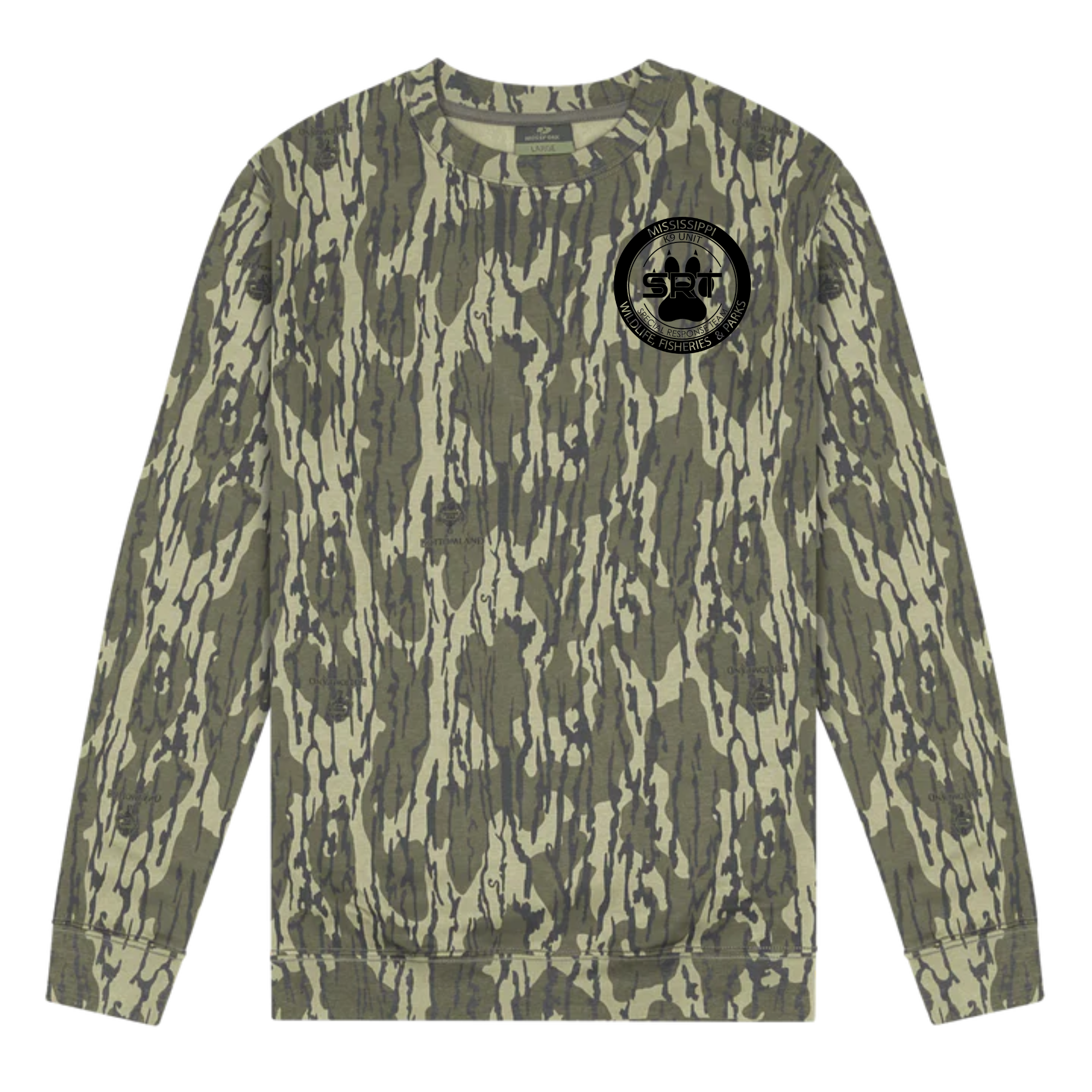 K9 Bottomland Sweatshirt (Front Only)