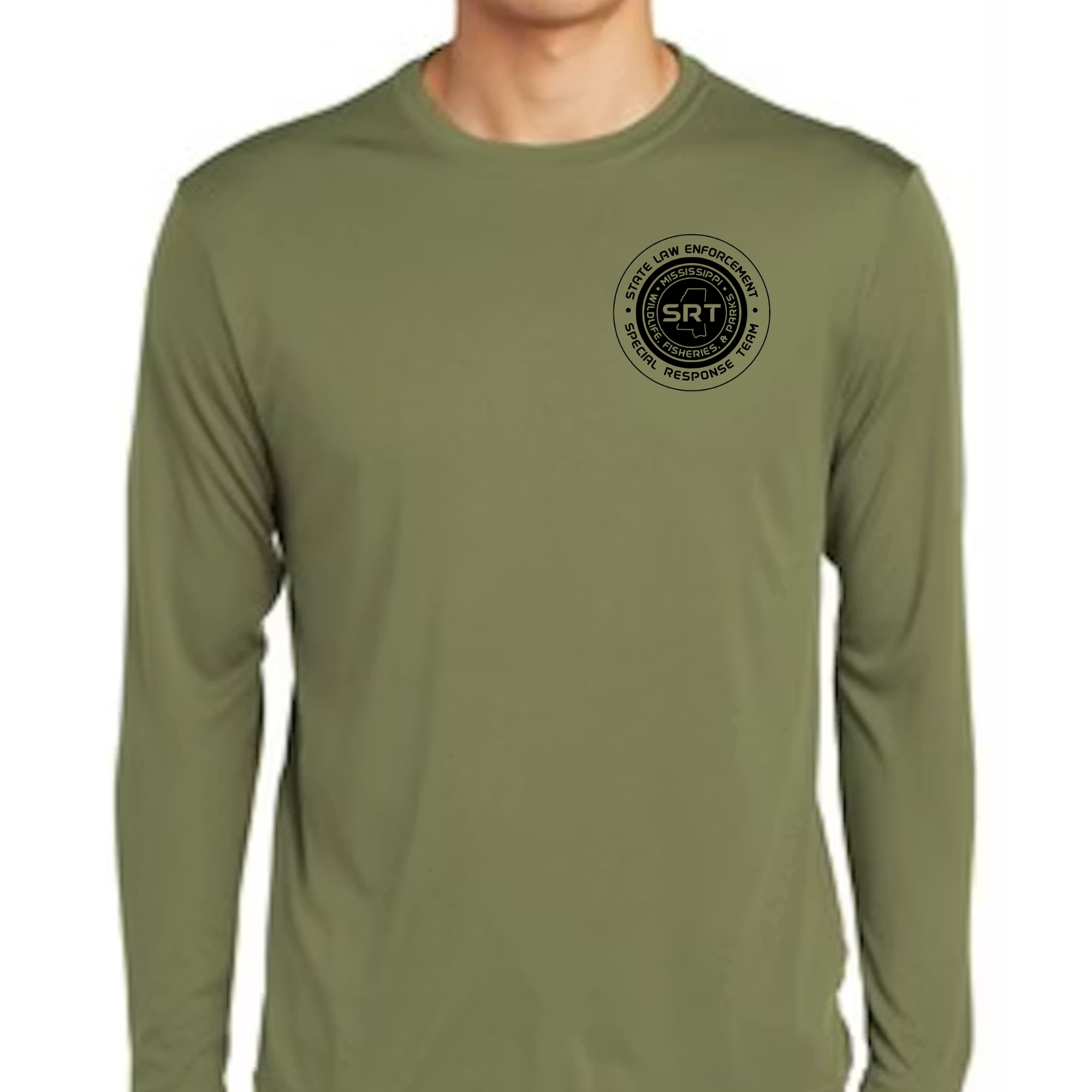 SRT Long Sleeve Performance Shirt (Front Only)