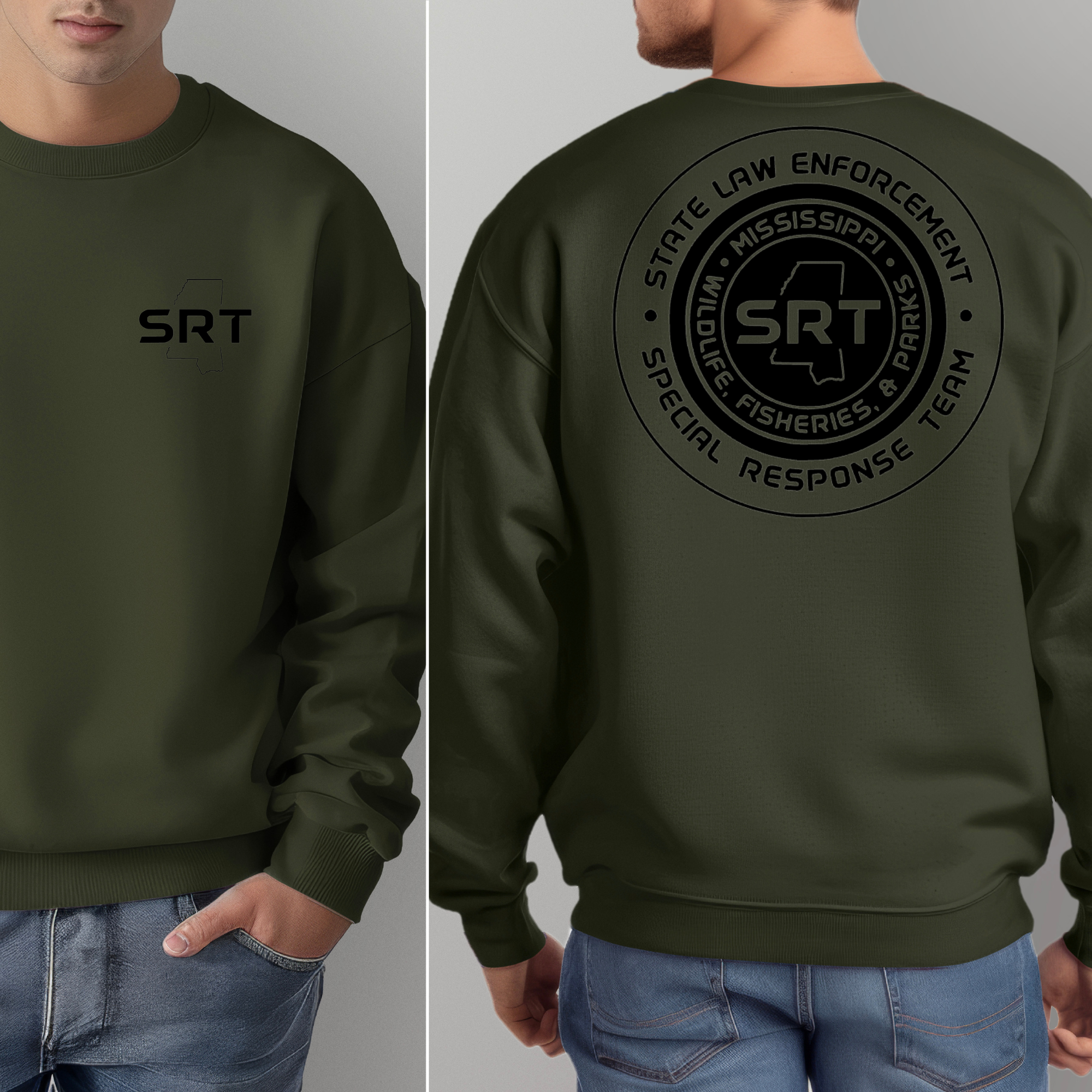 SRT Sweatshirt (Front & Back)