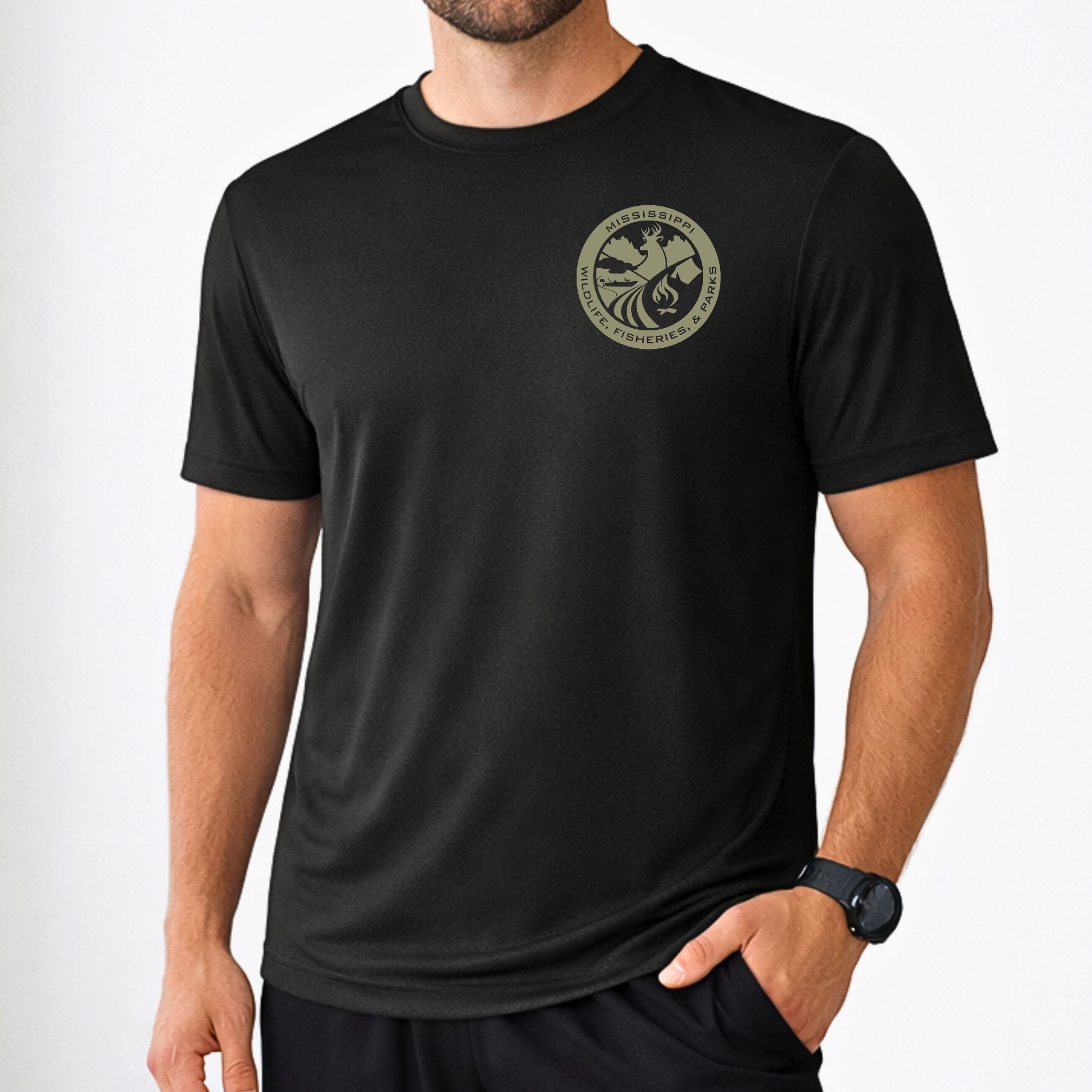 Unisex Sport-tek Short Sleeve Performance Shirt (Front Only)