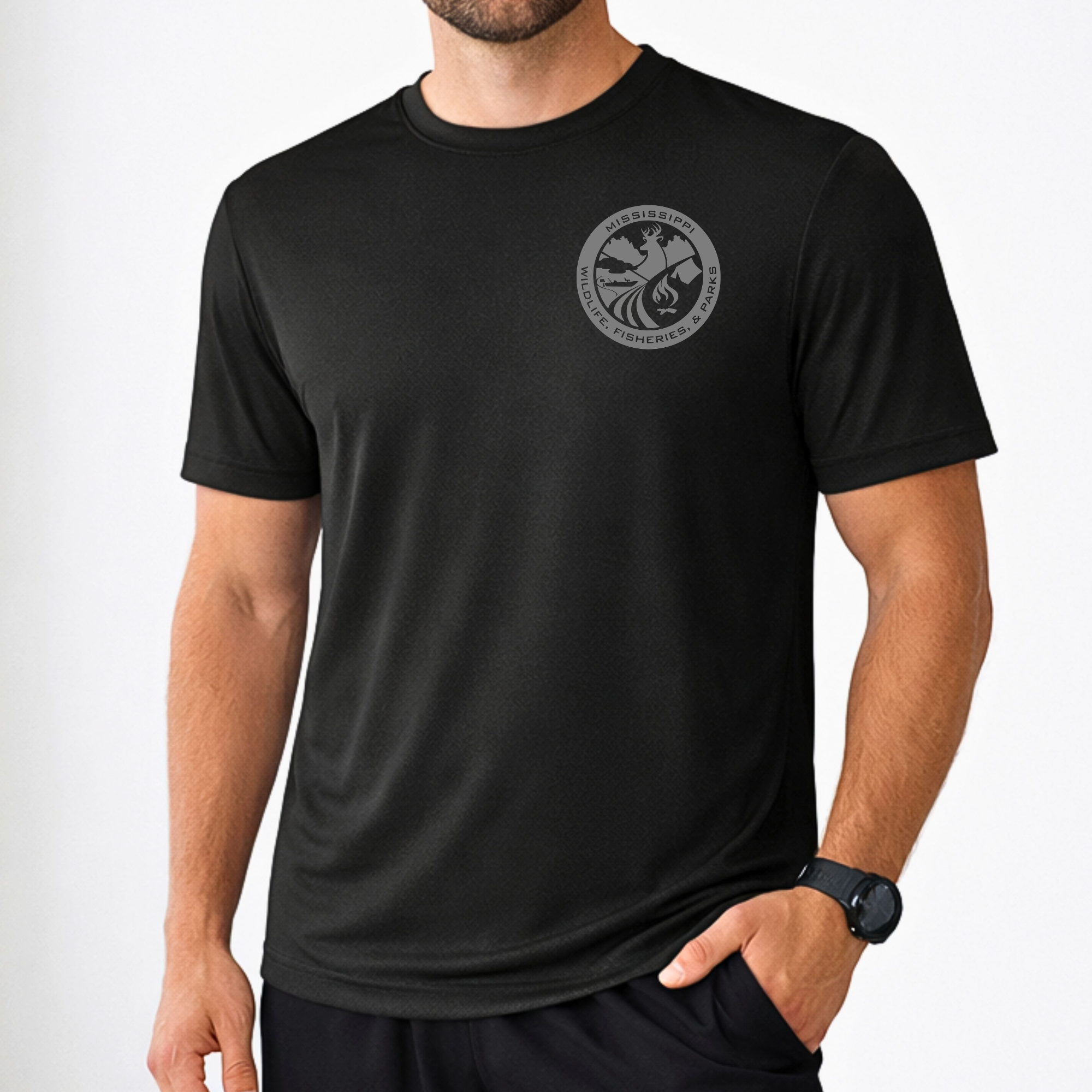 Unisex Sport-tek Short Sleeve Performance Shirt (Front Only)