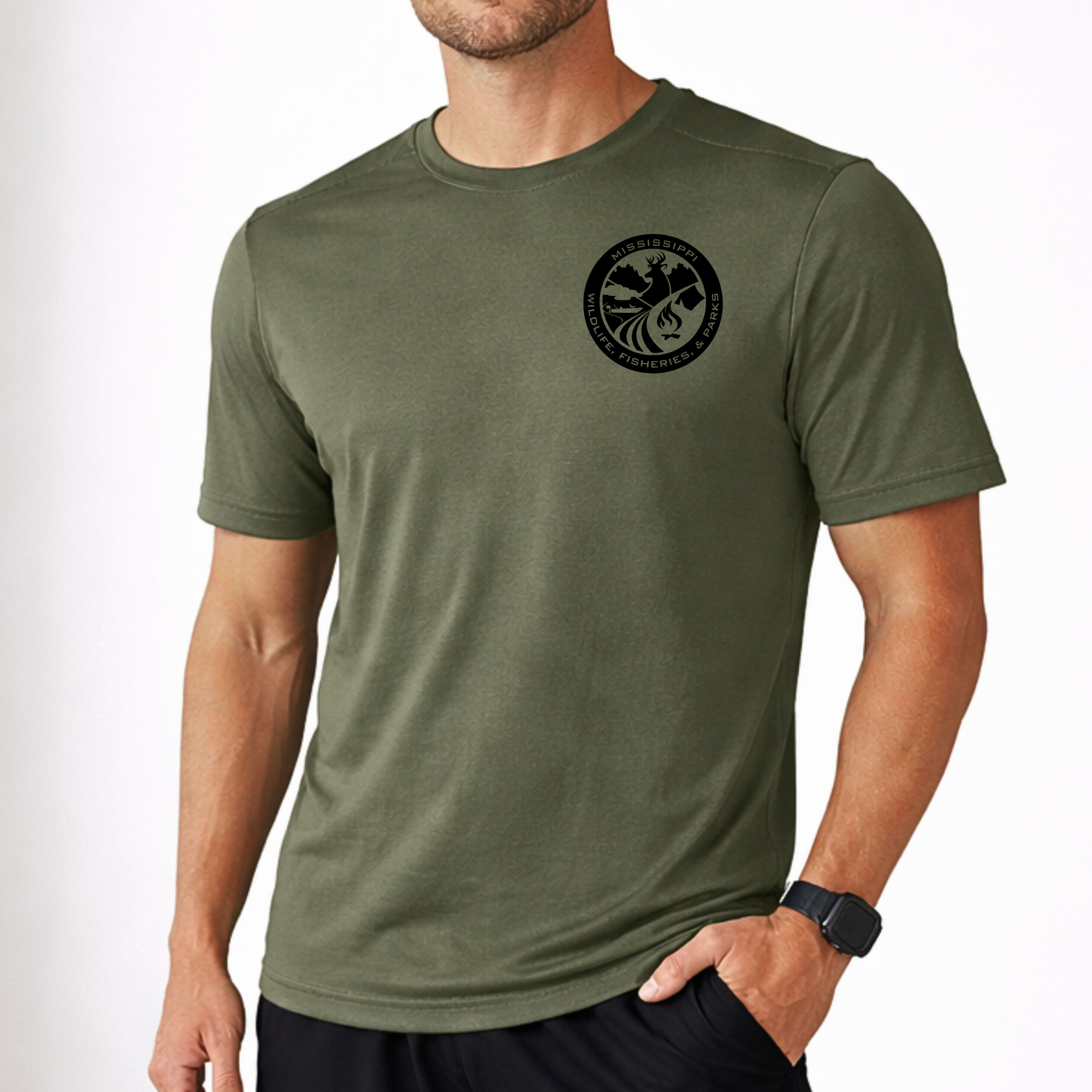 Unisex Sport-tek Short Sleeve Performance Shirt (Front Only)